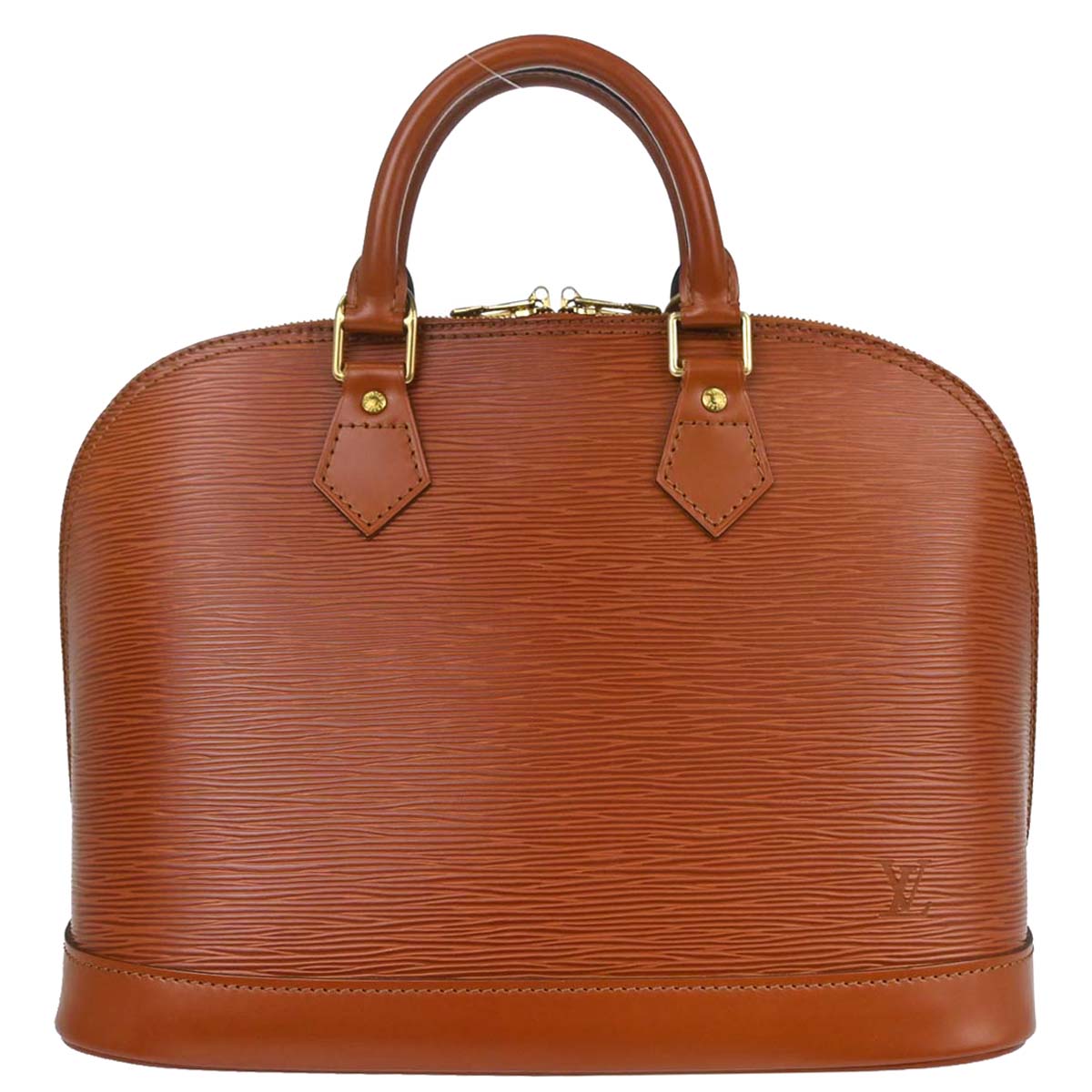 Louis Vuitton Brown Epi Alma Handbag M52143