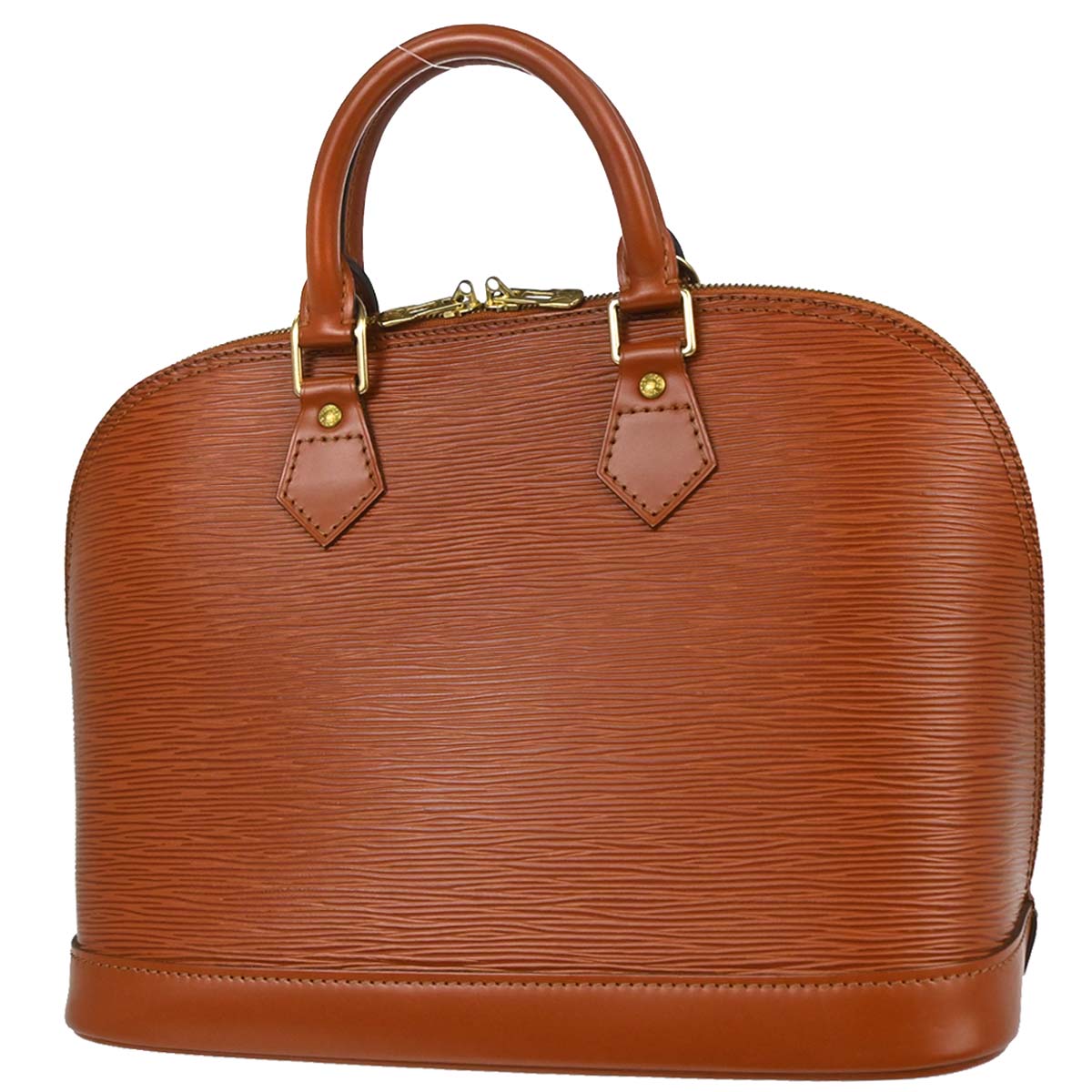 Louis Vuitton Brown Epi Alma Handbag M52143