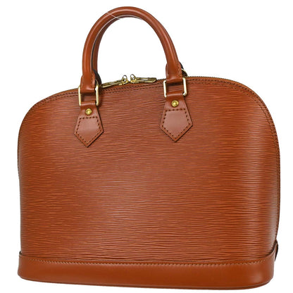 Louis Vuitton Brown Epi Alma Handbag M52143