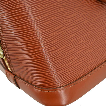 Louis Vuitton Brown Epi Alma Handbag M52143