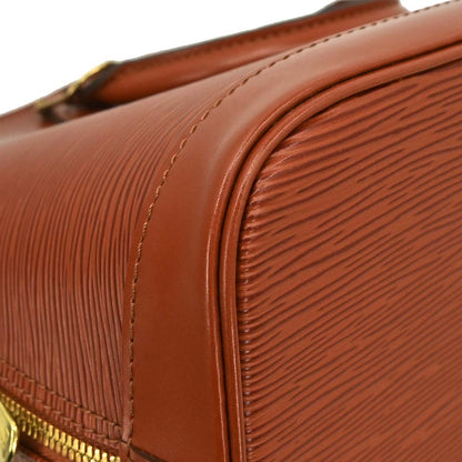 Louis Vuitton Brown Epi Alma Handbag M52143