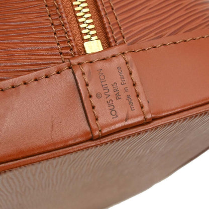 Louis Vuitton Brown Epi Alma Handbag M52143