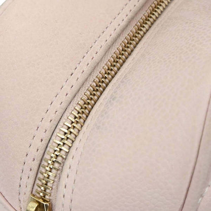 Chanel Light Pink Caviar Skin Bowling Bag 27