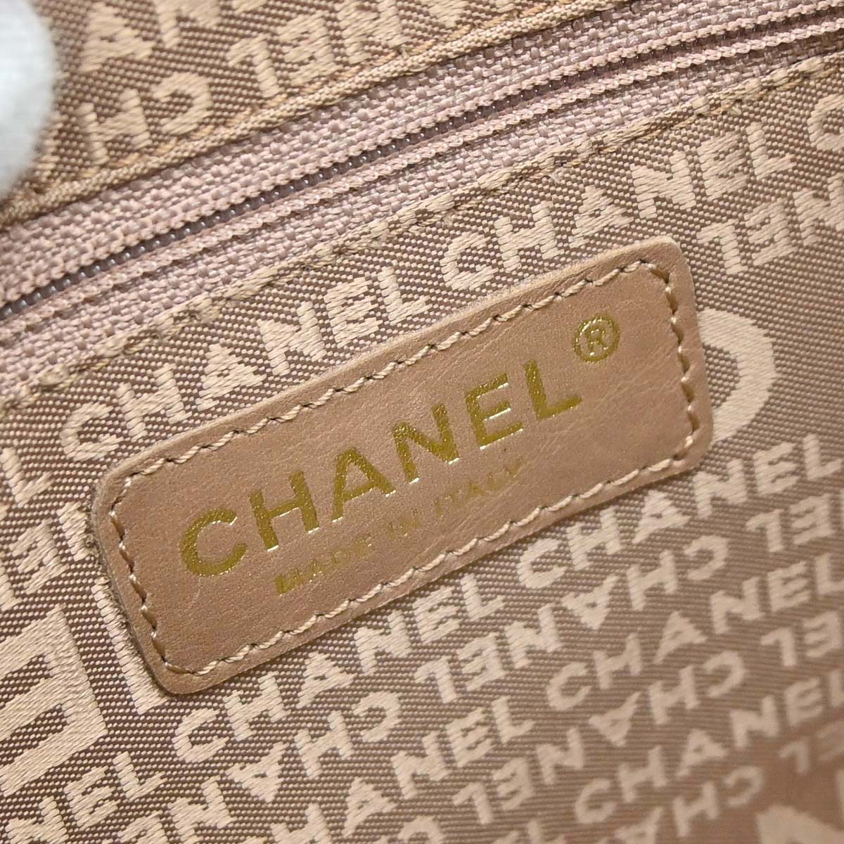 Chanel Light Pink Caviar Skin Bowling Bag 27