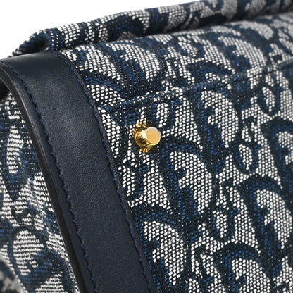 Christian Dior Navy Trotter Tote Handbag