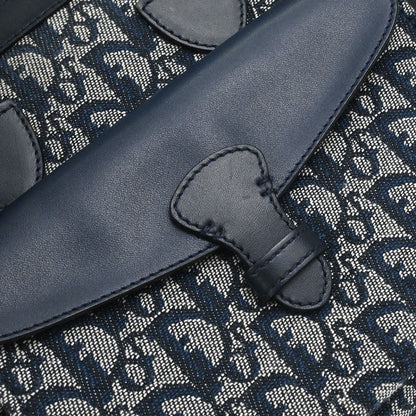 Christian Dior Navy Trotter Tote Handbag
