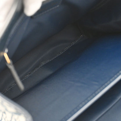 Christian Dior Navy Trotter Tote Handbag