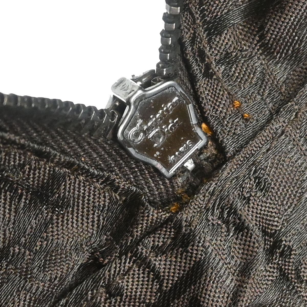 Christian Dior Brown Leather Gaucho Handbag