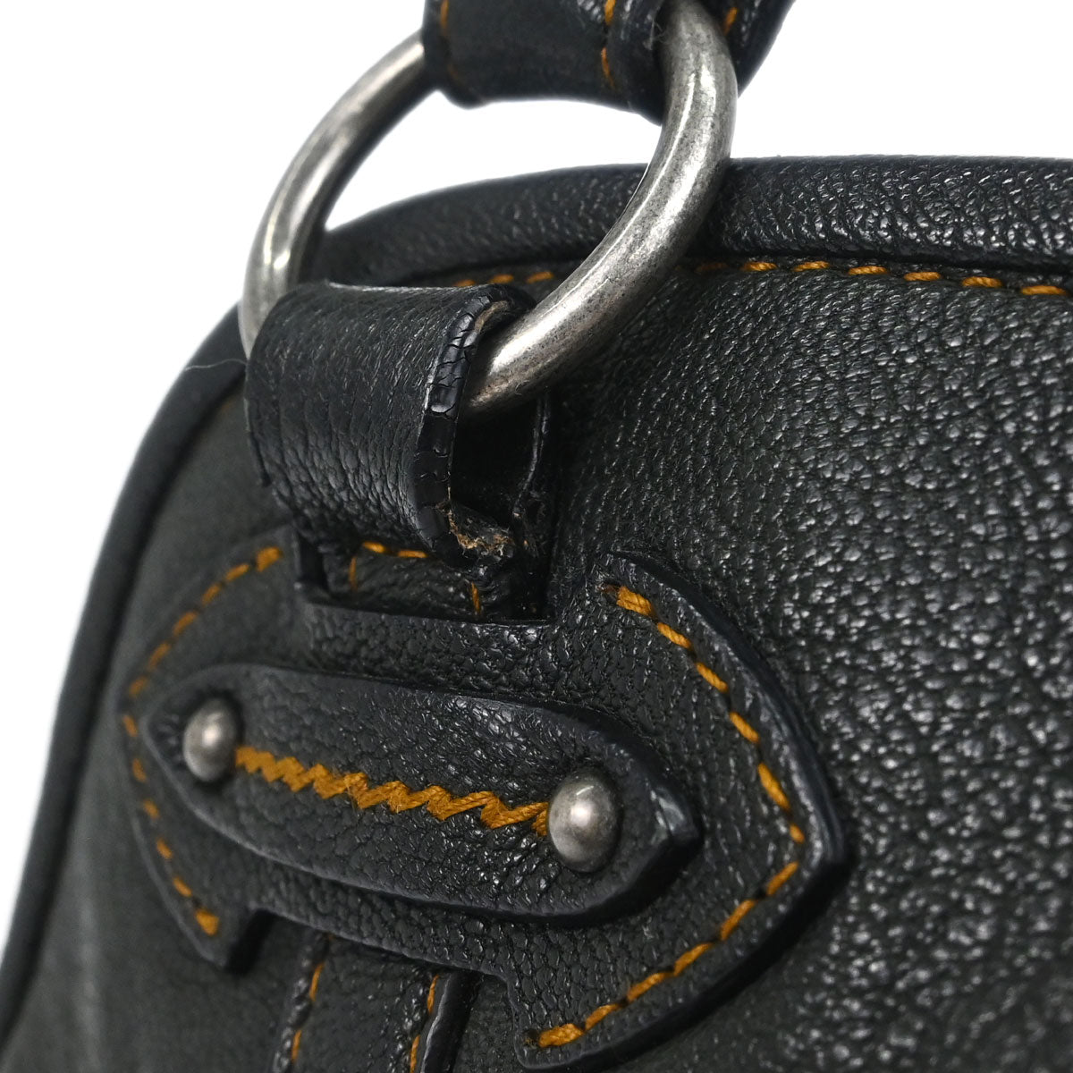 Christian Dior Navy Beige Vintage Traveler Trotter Handbag