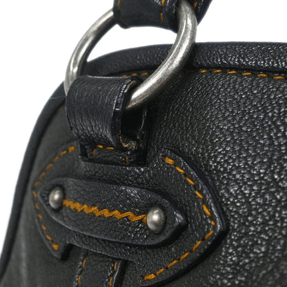 Christian Dior Navy Beige Vintage Traveler Trotter Handbag