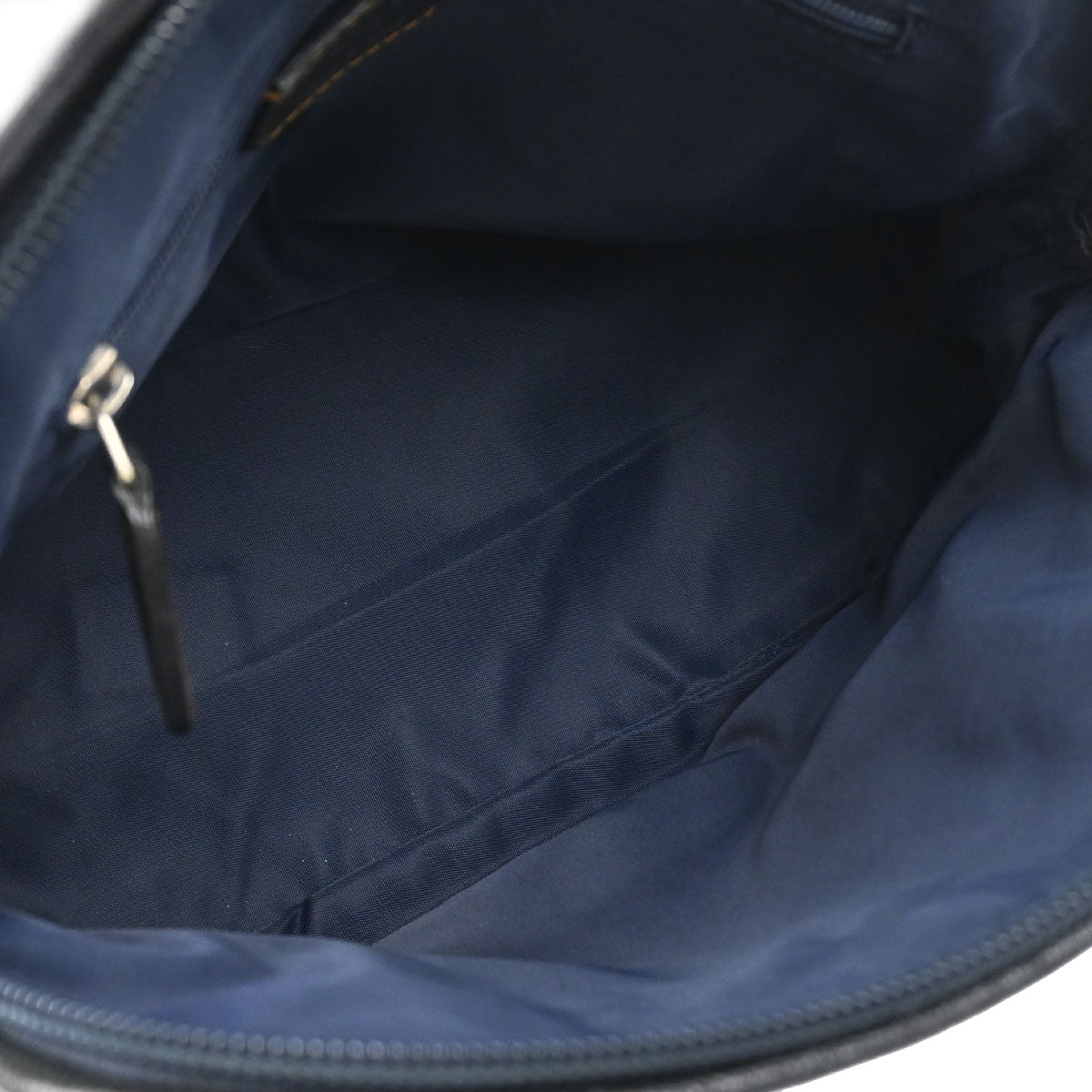 Christian Dior Navy Beige Vintage Traveler Trotter Handbag