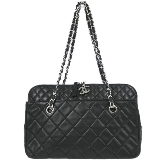Chanel Black Calfskin In the Business Camera Bag Handbag