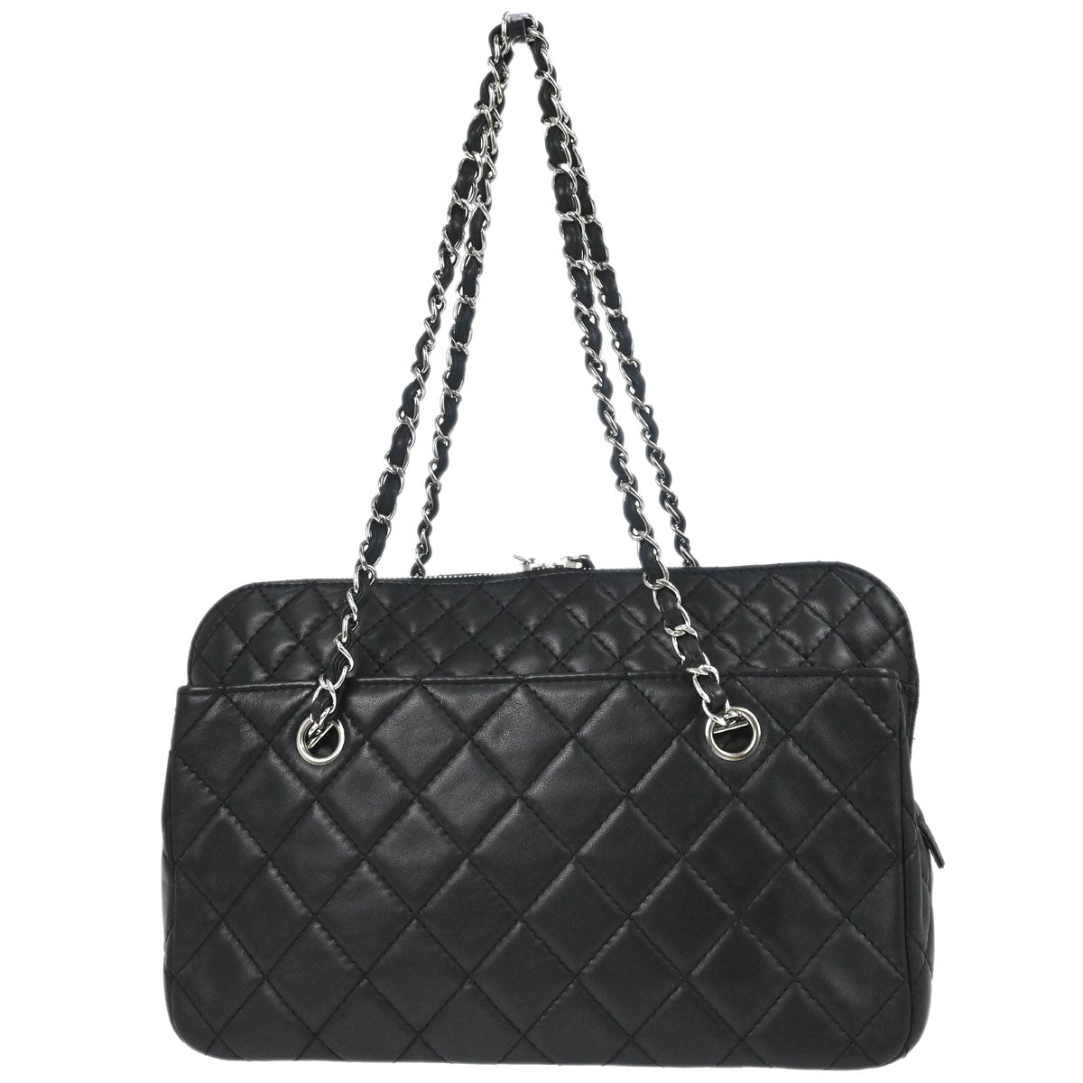 Chanel Black Calfskin In the Business Camera Bag Handbag