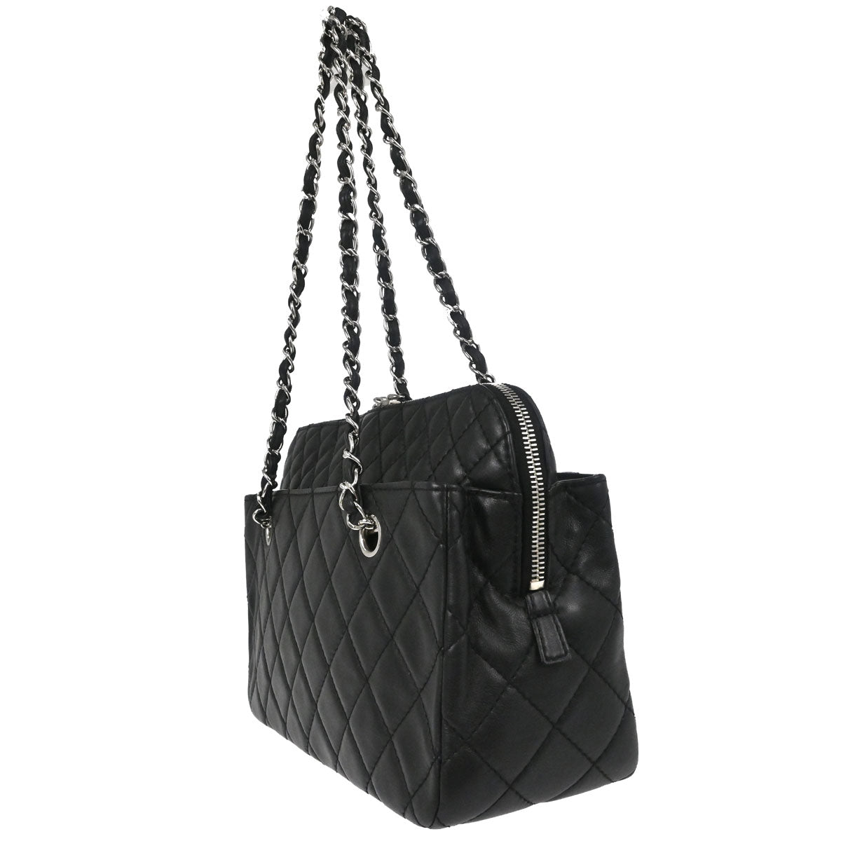 Chanel Black Calfskin In the Business Camera Bag Handbag