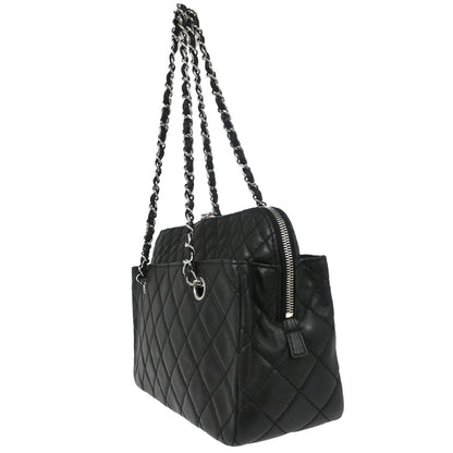 Chanel Black Calfskin In the Business Camera Bag Handbag