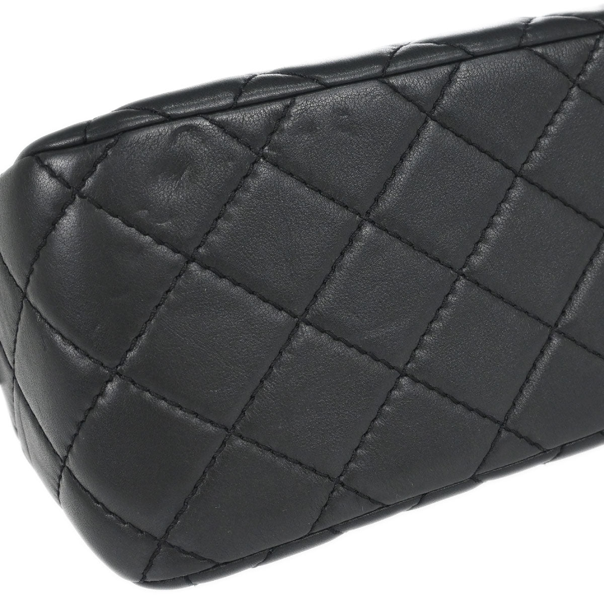 Chanel Black Calfskin In the Business Camera Bag Handbag