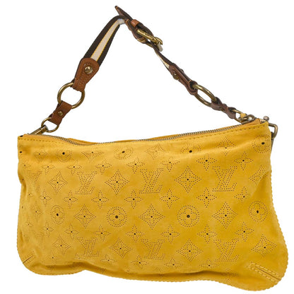 Louis Vuitton Yellow Monogram Suede Onatah PM Handbag M95121