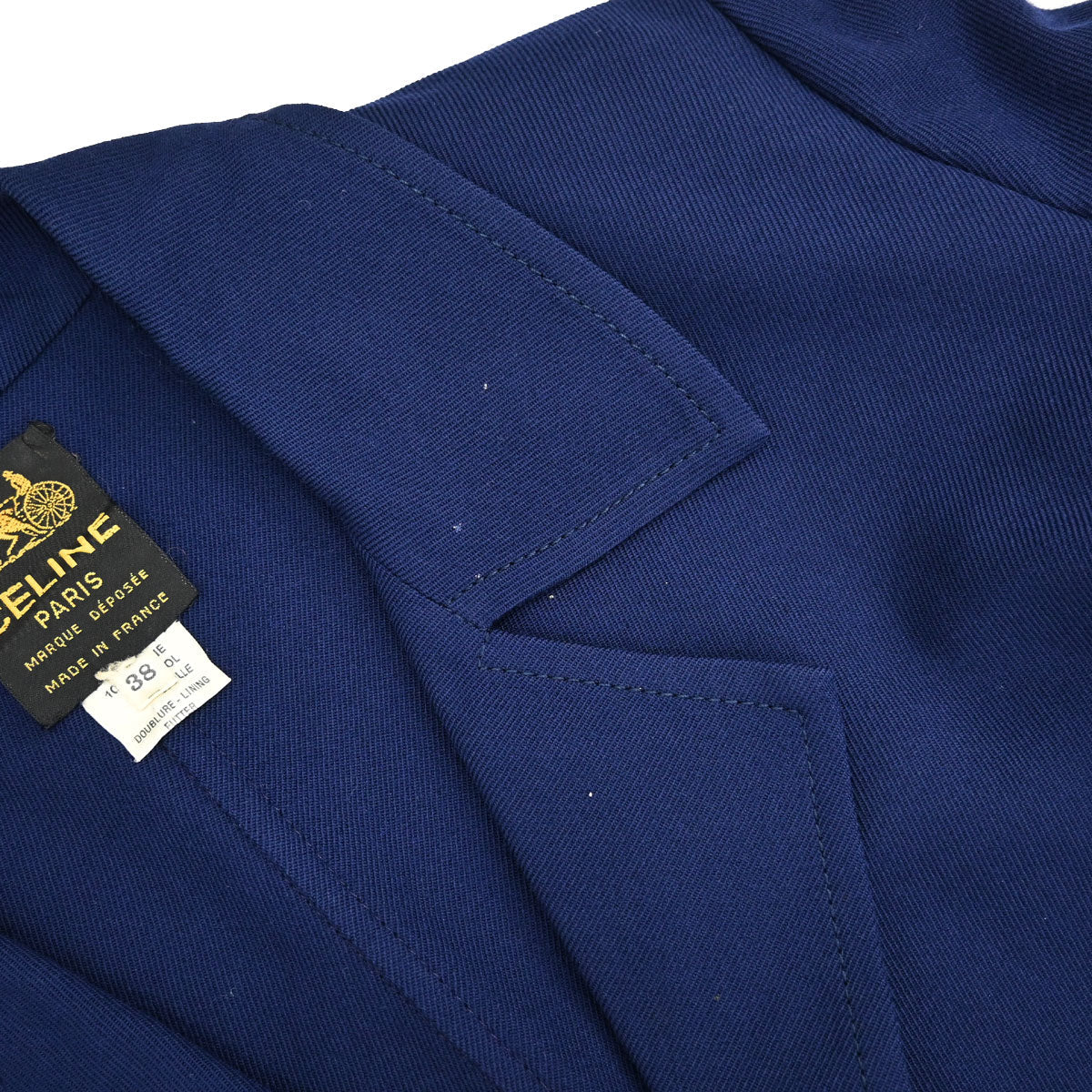 Celine Jacket Macadam Navy #38