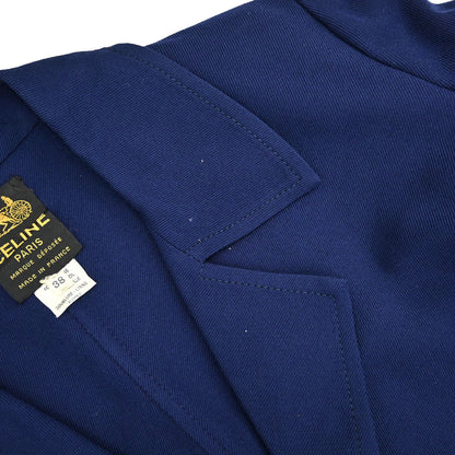 Celine Jacket Macadam Navy #38