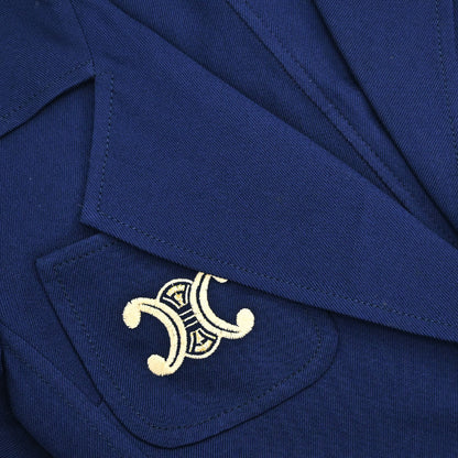 Celine Jacket Macadam Navy #38