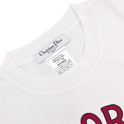 Christian Dior 2002 T-shirt Necklace Bangle Nail Seal Set White #38