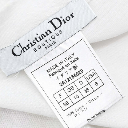 Christian Dior 2002 T-shirt Necklace Bangle Nail Seal Set White #38