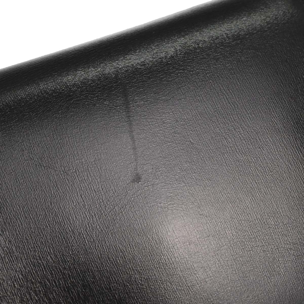 Hermes Black Box Calf Pola Shoulder Bag