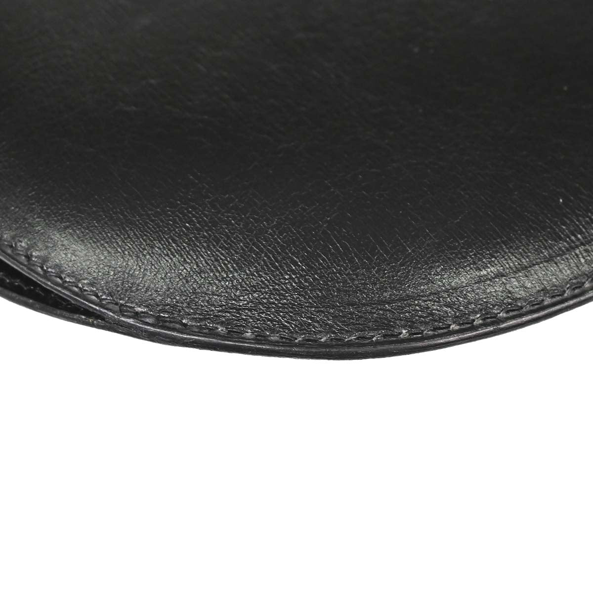 Hermes Black Box Calf Pola Shoulder Bag