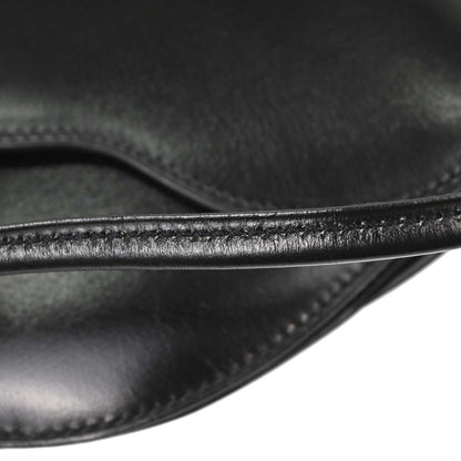 Hermes Black Box Calf Pola Shoulder Bag
