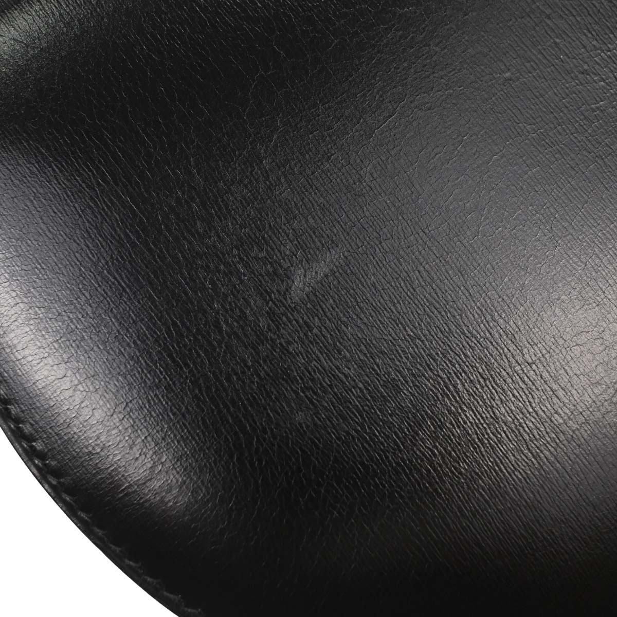 Hermes Black Box Calf Pola Shoulder Bag