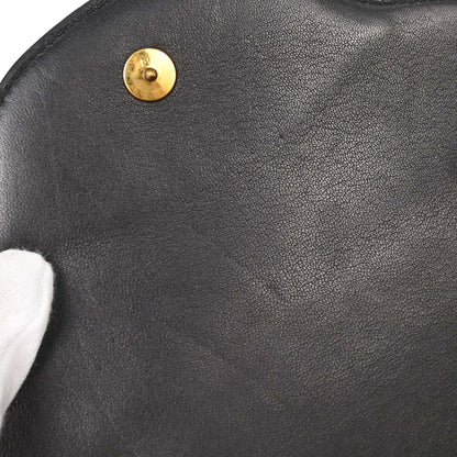 Hermes Black Box Calf Pola Shoulder Bag
