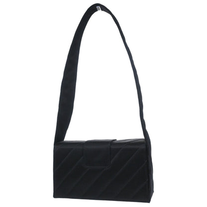 Chanel Black Satin Handbag