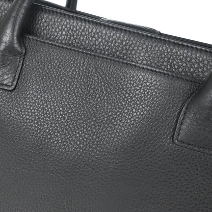 Chanel Black Deerskin Executive Cerf 2way Shoulder Tote Bag