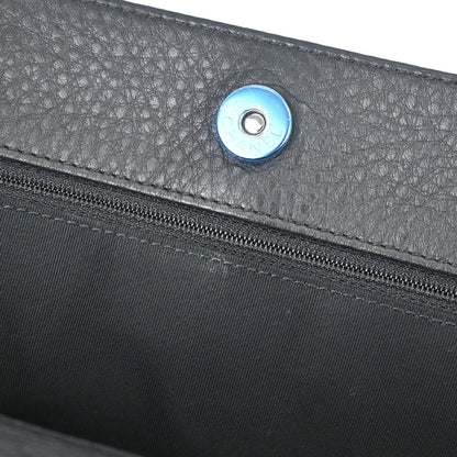 Chanel Black Deerskin Executive Cerf 2way Shoulder Tote Bag