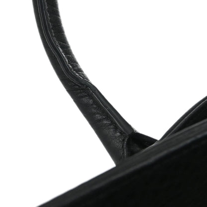 Chanel Black Deerskin Executive Cerf 2way Shoulder Tote Bag