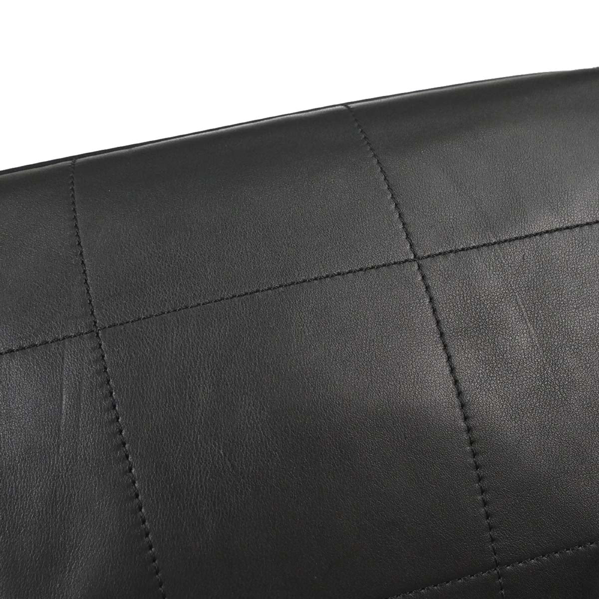 Chanel 2002-2003 Black Lambskin Choco Bar Handbag