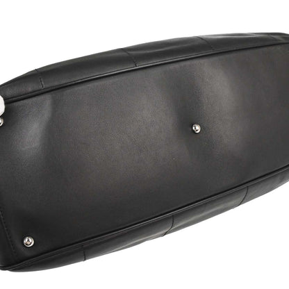 Chanel 2002-2003 Black Lambskin Choco Bar Handbag
