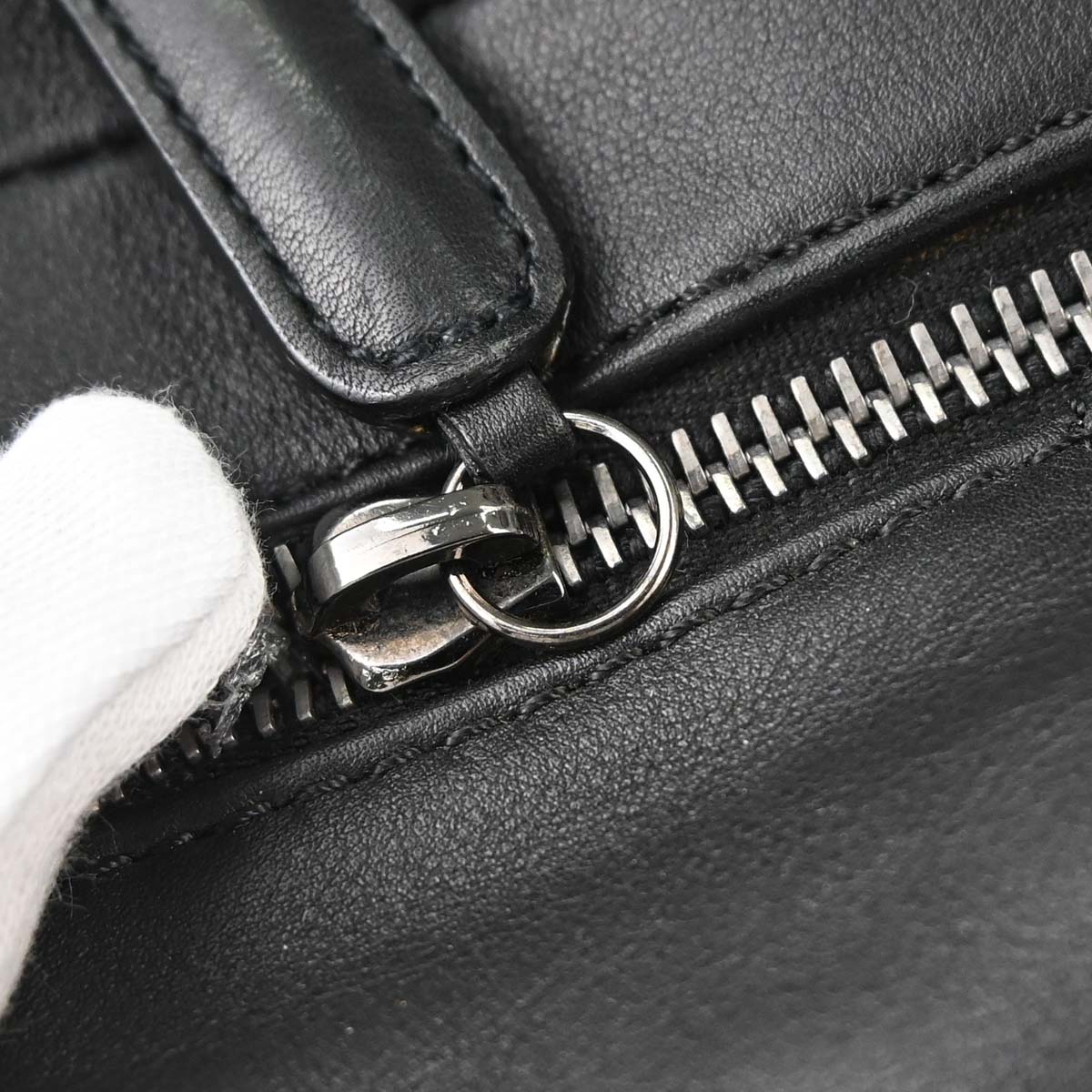 Chanel 2002-2003 Black Lambskin Choco Bar Handbag
