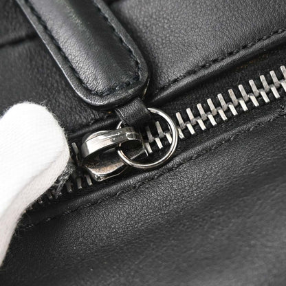Chanel 2002-2003 Black Lambskin Choco Bar Handbag