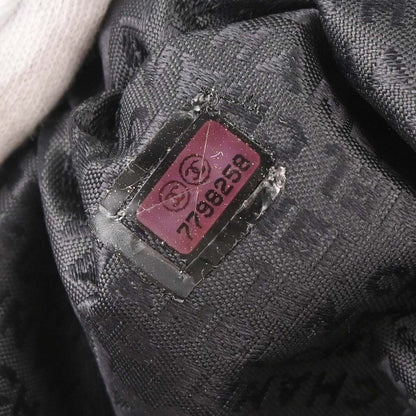 Chanel 2002-2003 Black Lambskin Choco Bar Handbag