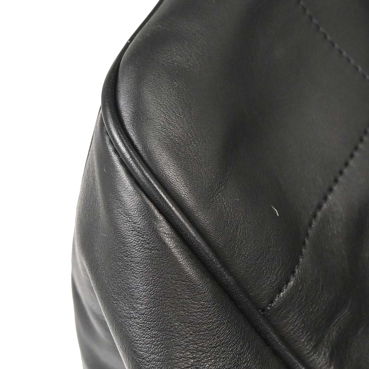 Chanel 2002-2003 Black Lambskin Choco Bar Handbag