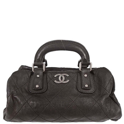 Chanel 2005-2006 Brown Caviar Handbag