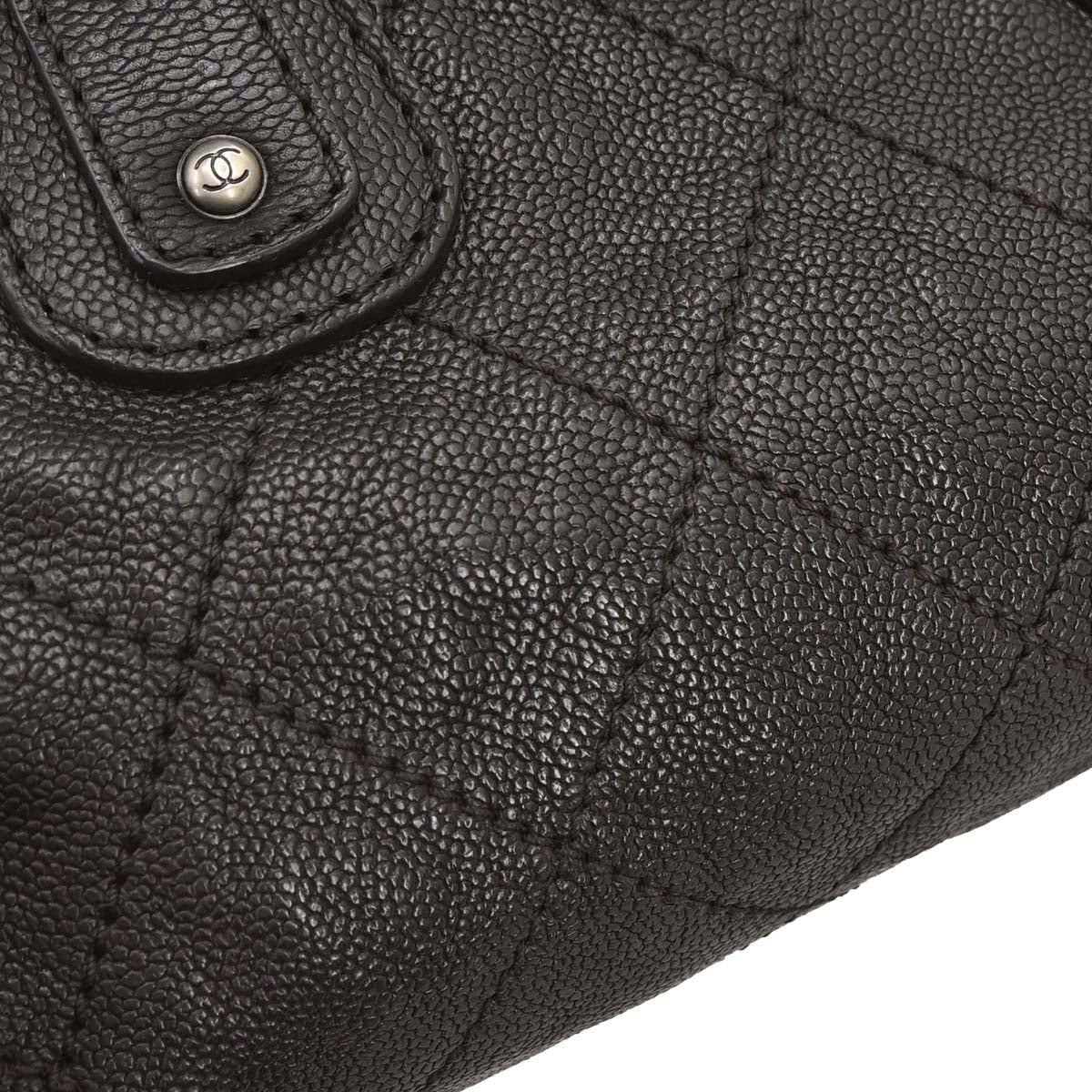 Chanel 2005-2006 Brown Caviar Handbag