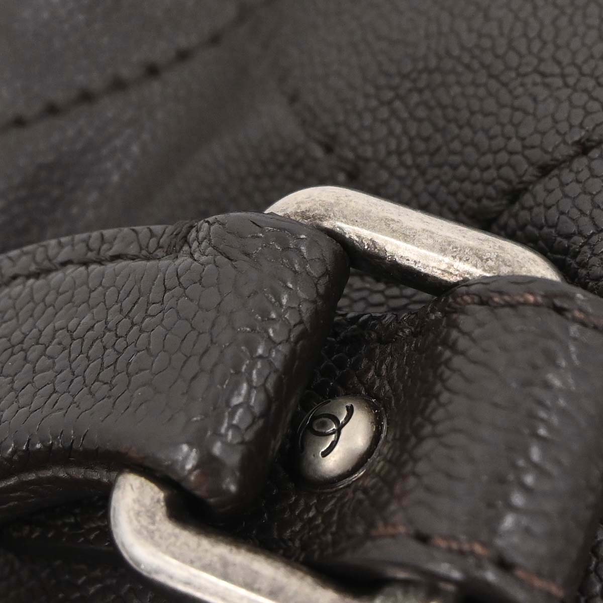 Chanel 2005-2006 Brown Caviar Handbag