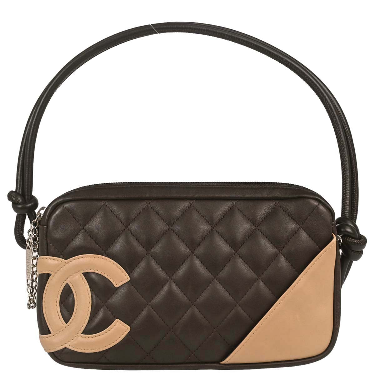 Chanel Brown Calfskin Cambon Ligne Handbag