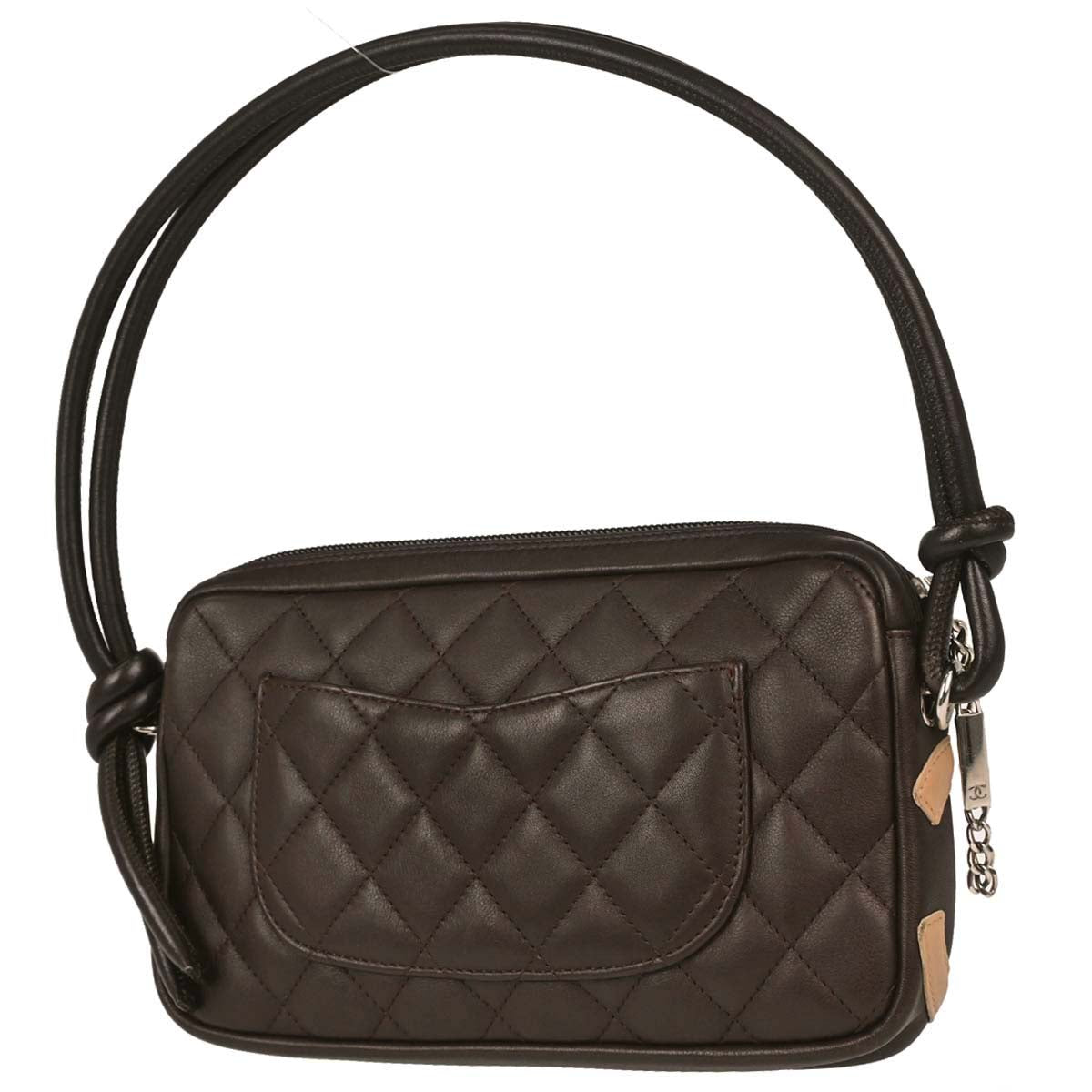 Chanel Brown Calfskin Cambon Ligne Handbag