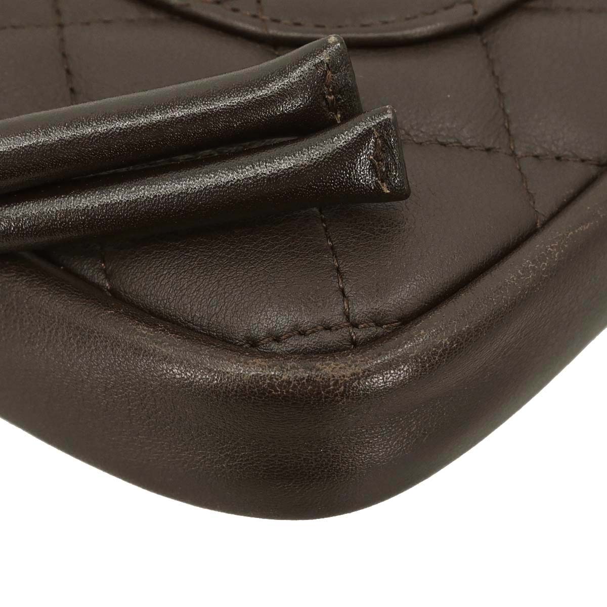 Chanel Brown Calfskin Cambon Ligne Handbag