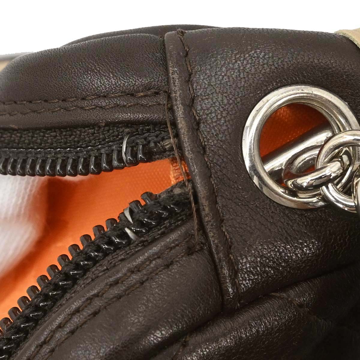 Chanel Brown Calfskin Cambon Ligne Handbag