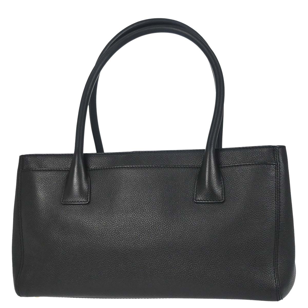 Chanel Black Calfskin Executive Cerf Tote Bag