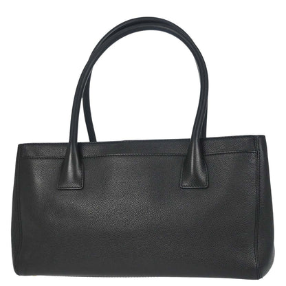 Chanel Black Calfskin Executive Cerf Tote Bag